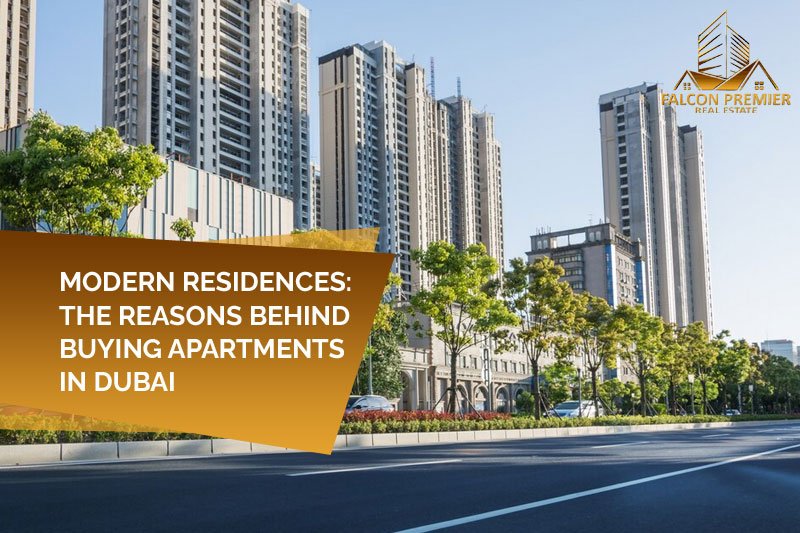 Why do people prefer to live in apartments in Dubai