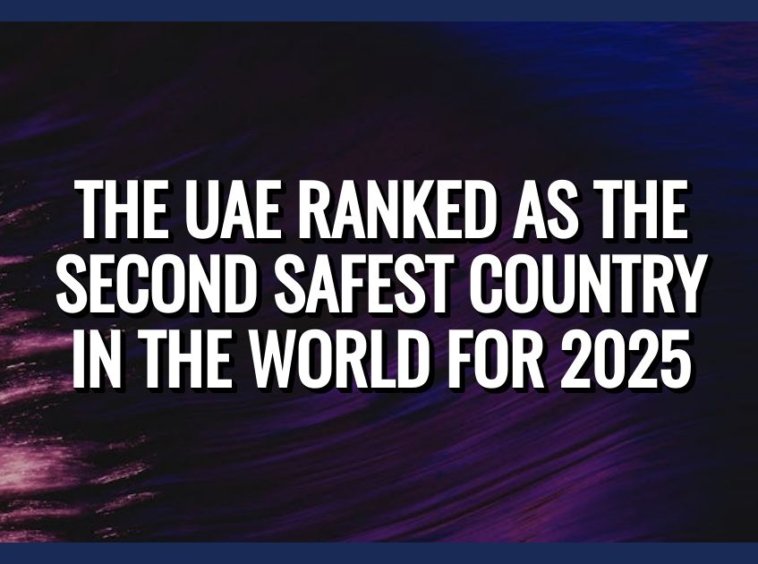 UAE 2nd Safest Country 2025