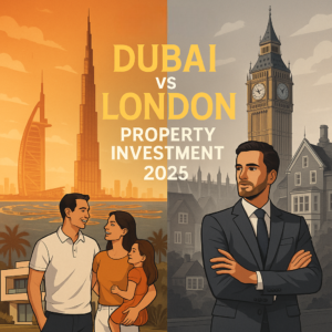 Compare Dubai vs London property investment for expats in 2025. Explore ROI, lifestyle, and financing with Falcon Premier Real Estate’s expert guide.